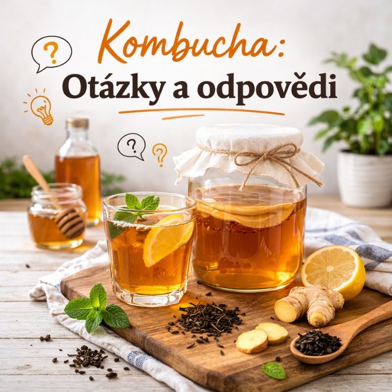 Kombucha otázky a odpovědi