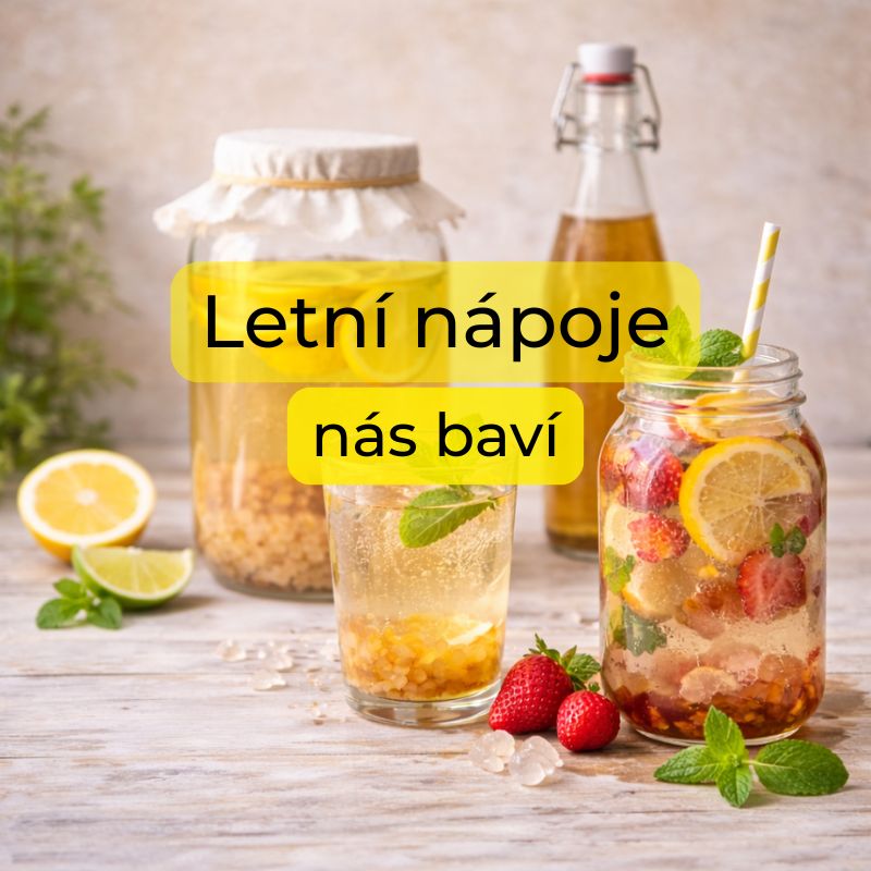 Zdravé letní nápoje