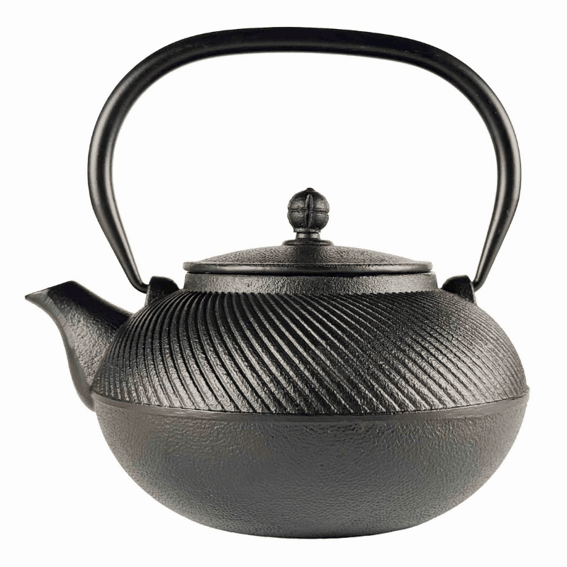 Litinová konvice na čaj Kurotama 1000 ml – černá