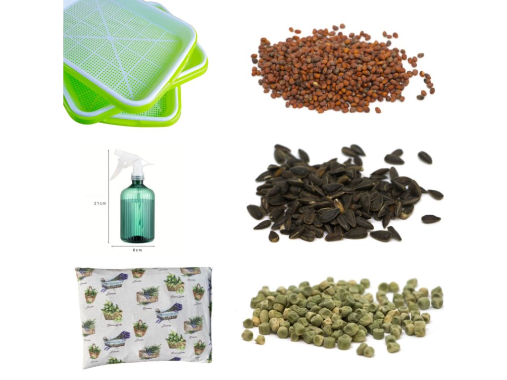 Startovací sada microgreens