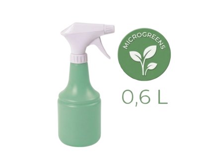 Rozprašovač SPRY 0,6 l – pro microgreens  Jemné zvlhčení