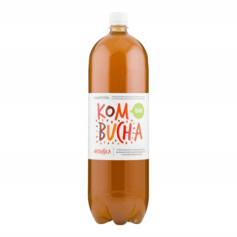 BIO Kombucha Meduňka — hotový probiotický nápoj 2 l