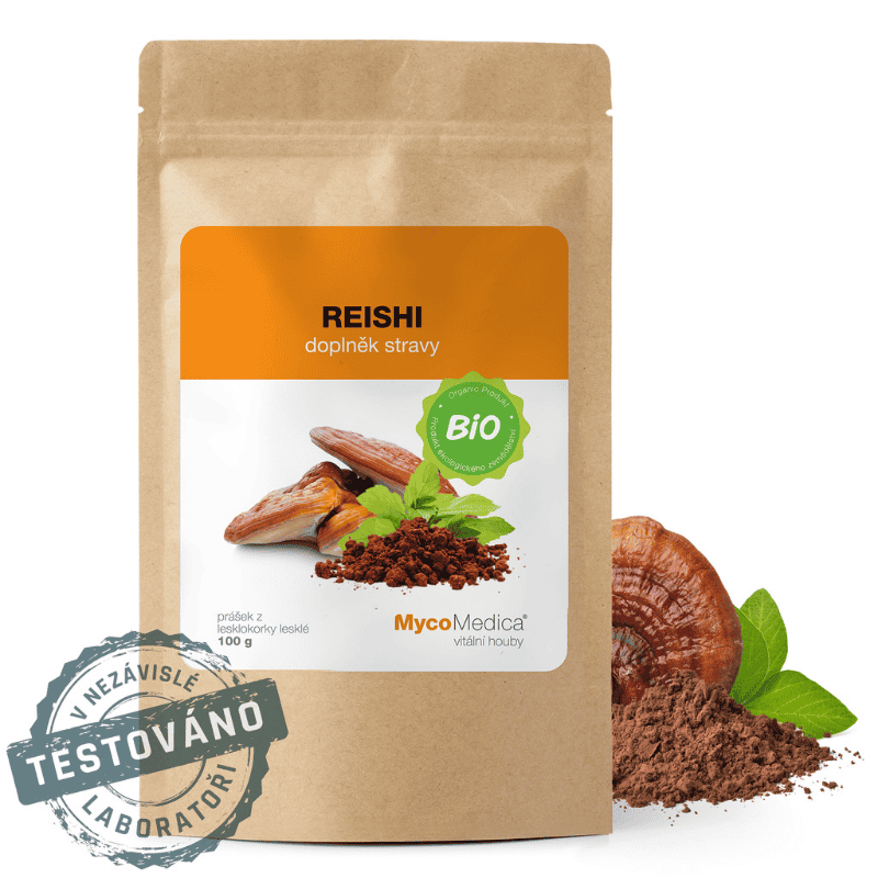 Reishi BIO prášek – vitální houba