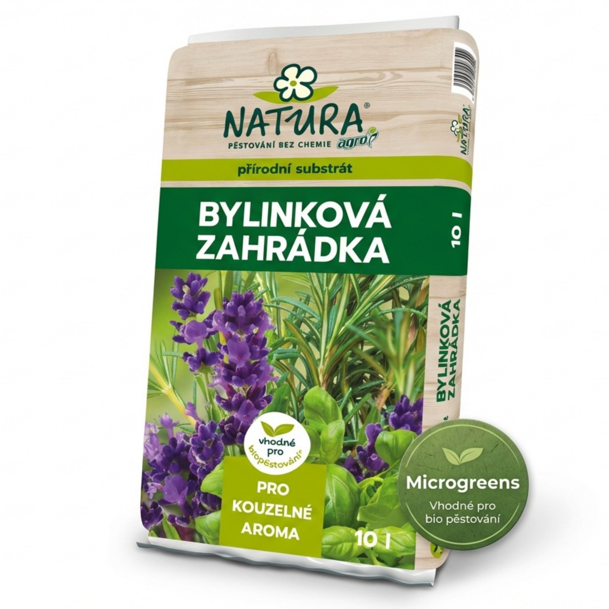 Substrát pro microgreens – jemná bylinková zahrádka (Vyhonky.cz)