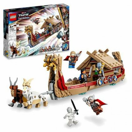 Stavební sada Lego Thor Love and Thunder: The Goat Boat home11 BB