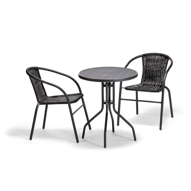 2Home Balkonový BISTRO set NINA 3dílný