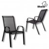 Zahradní židle BHOME - černá