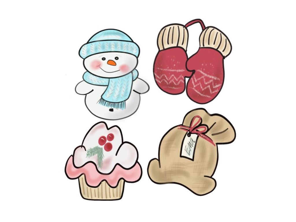 Vykrajovátka pro adventní kalendář se sněhulákem  SET #1789
