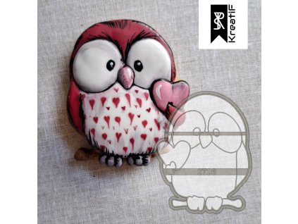 2726 ptáček se srdíčkem