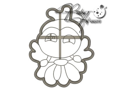 2777 včelka s kytkoua