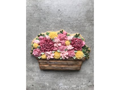 0006 Vykrajovátko Truhlík s květinami