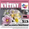 květiny papír Polepy