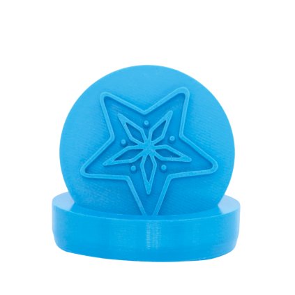 Vykrajovátko s motivem - Vánoční hvězda (Průměr 6 cm)