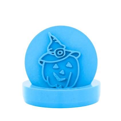 Vykrajovátko s motivem - Dýně s kloboukem (Průměr 6 cm)