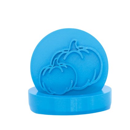 Vykrajovátko s motivem - Dvě dýně (Průměr 6 cm)