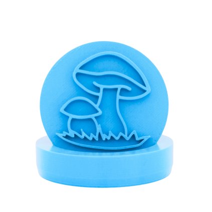 Vykrajovátko s motivem - Houby (Průměr 6 cm)