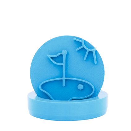 Vykrajovátko s motivem - Golf (Průměr 6 cm)