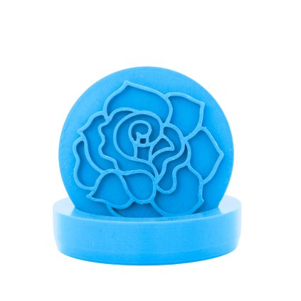 Vykrajovátko s motivem - Růže (Průměr 6 cm)