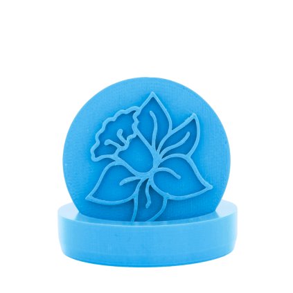 Vykrajovátko s motivem - Narcis (Průměr 6 cm)