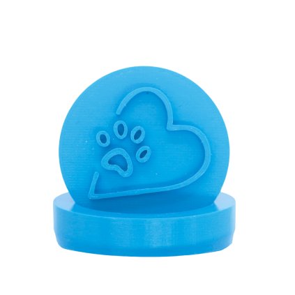 Vykrajovátko s motivem - Psí srdce (Průměr 6 cm)