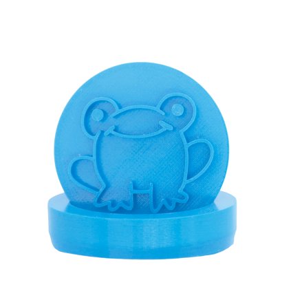 Vykrajovátko s motivem - Paní žába (Průměr 6 cm)