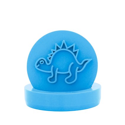 Vykrajovátko s motivem - Dinosaurus (Průměr 6 cm)