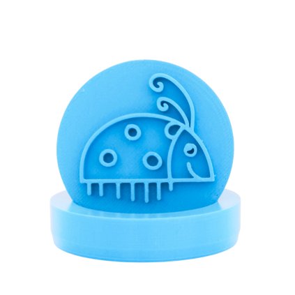 Vykrajovátko s motivem - Puntikatá beruška (Průměr 6 cm)