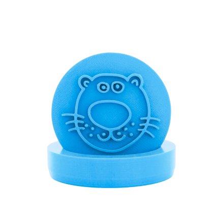 Vykrajovátko s motivem - Tygřík Slaďouš (Průměr 6 cm)