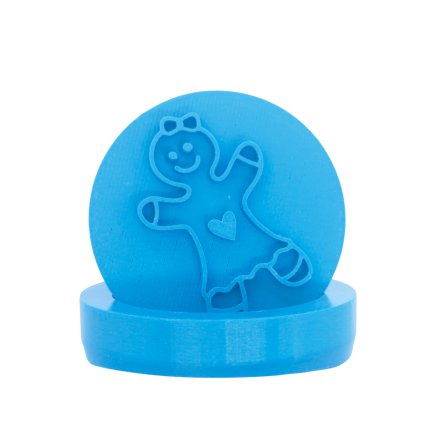 Vykrajovátko s motivem - Paní perníčková (Průměr 6 cm)