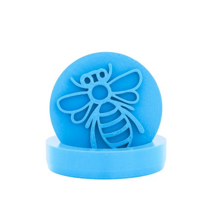 Vykrajovátko s motivem - Včela (Průměr 6 cm)