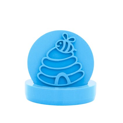 Vykrajovátko s motivem - Včelí úl (Průměr 6 cm)