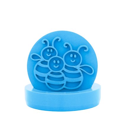 Vykrajovátko s motivem - Včelí kamarádi (Průměr 6 cm)