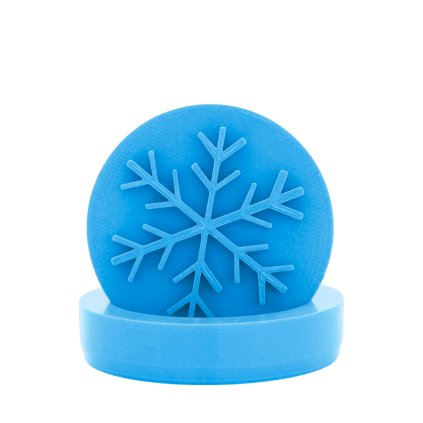 Vykrajovátko s motivem - Vločka - jemná (Průměr 6 cm)