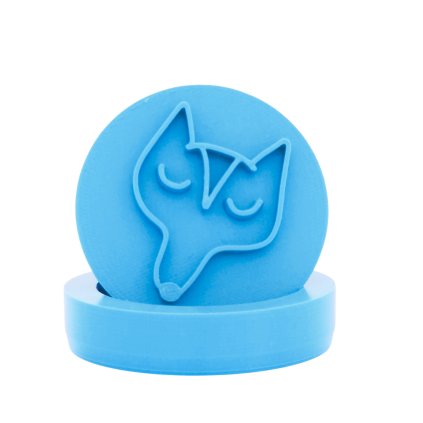 Vykrajovátko s motivem - Hlava lišky (Průměr 6 cm)