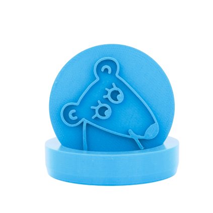 Vykrajovátko s motivem - Hraboš (Průměr 6 cm)