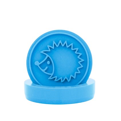 Vykrajovátko s motivem - Usměvavý ježek (Průměr 6 cm)