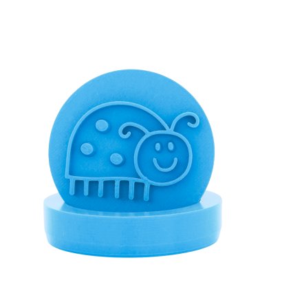 Vykrajovátko s motivem - Usměvavá beruška (Průměr 6 cm)