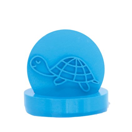 Vykrajovátko s motivem - Želva (Průměr 6 cm)