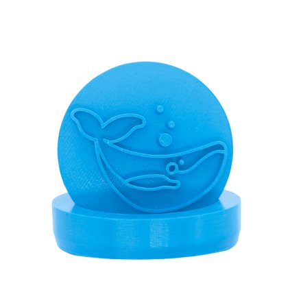 Vykrajovátko s motivem - Velryba (Průměr 6 cm)