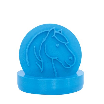 Vykrajovátko s motivem - Koník (Průměr 6 cm)