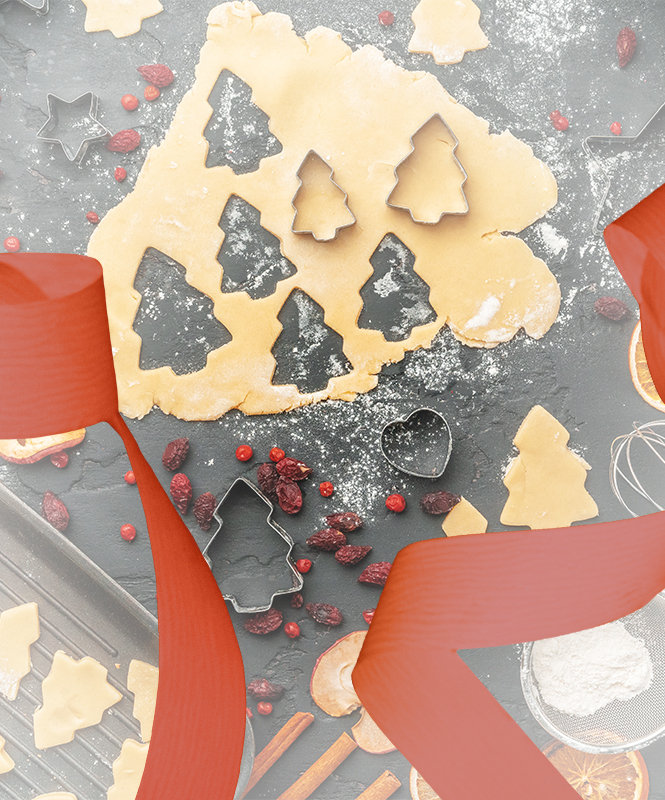 Vánoční vykrajovátka a vykrajovačky