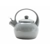 Graue Emaille-Teekanne