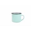 Emaille-Tasse in Mintgrün