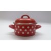 cooking pot with dots