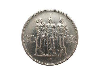 20 korun mince ceskoslovensko