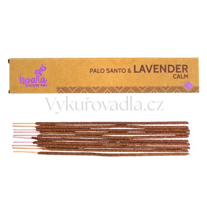 KLID PALO SANTO & LEVANDULE extra prémiové tyčinky z PERU