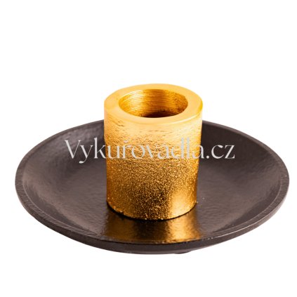 Stojánek na Palo Santo gold black