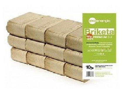 Brikety tehlové Ekobrik HARD 10 kg