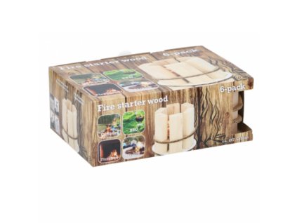 Podpaľovač tuhý drevitý 6 ks