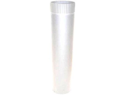 Rúra dymová SMALT 120 mm / 1 m, biela